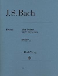 Johann Sebastian Bach - Vier Duette BWV 802-805