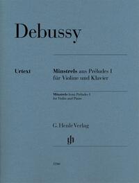 Claude Debussy - Minstrels aus Préludes I für Violine und Klavier
