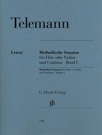 Georg Philipp Telemann - Methodische Sonaten für Flöte oder Violine und Continuo, Band I