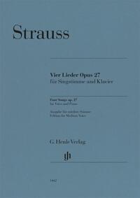 Richard Strauss - Vier Lieder op. 27