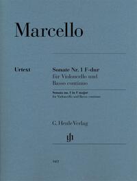 Benedetto Marcello - Sonate Nr. 1 F-dur für Violoncello und Basso continuo