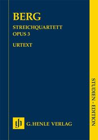 Alban Berg - Streichquartett op. 3