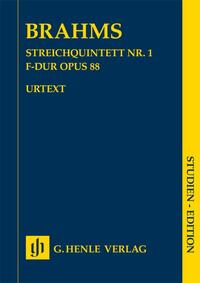 Johannes Brahms - Streichquintett Nr. 1 F-dur op. 88