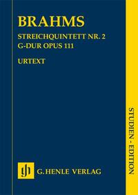 Johannes Brahms - Streichquintett Nr. 2 G-dur op. 111