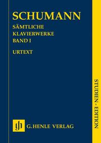 Robert Schumann - Sämtliche Klavierwerke, Band I