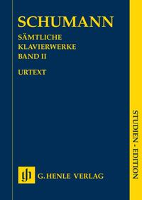 Robert Schumann - Sämtliche Klavierwerke, Band II